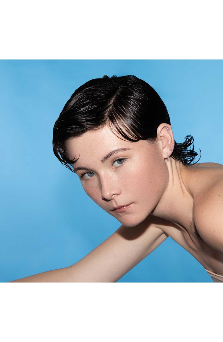 Outofoffice Pave Double Baguette Gold Drop Earrings, Alternate, color, Gold