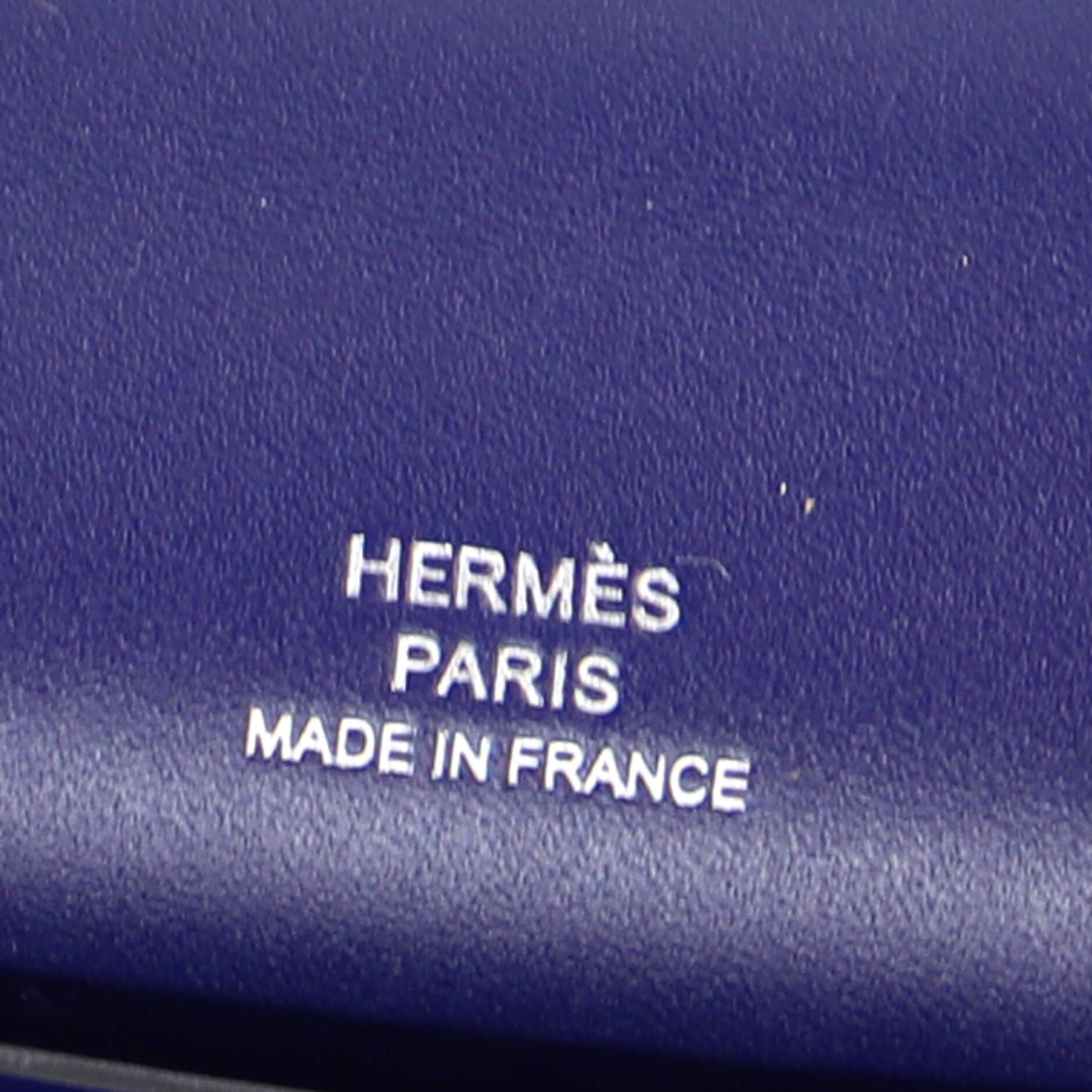 Chaine d'Ancre To Go Wallet Tadelakt, Alternate, color, Bleu Saphir