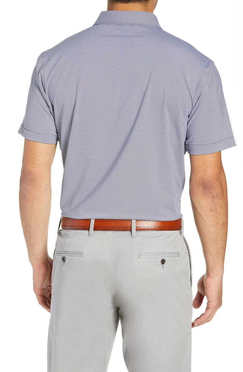 Jubilee Stripe Performance Golf Polo