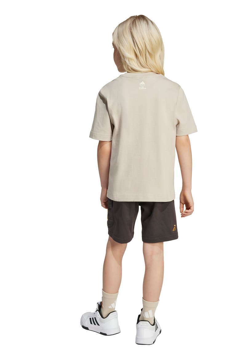 x The Simpsons Kids' Graphic T-Shirt & Shorts Set, Alternate, color, WONBEI