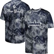 Outerstuff Youth Navy/Gray New York Yankees Pinch Hitter T-Shirt