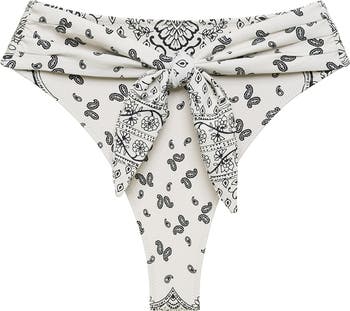 Ivy Bandana Paula Tie Front Bikini Bottoms