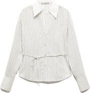 MANGO Camisa Rayu Stripe Tunic Shirt