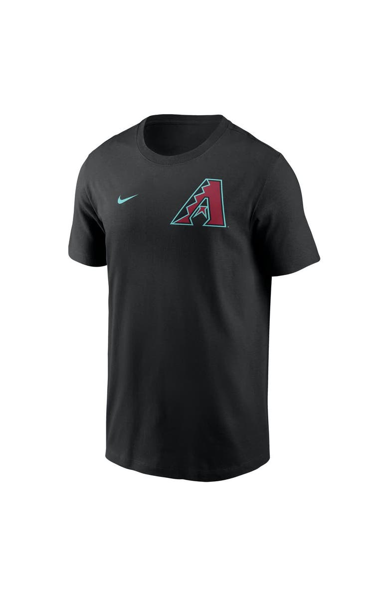 Nike Men's Nike Black Arizona Diamondbacks 2-Hit T-Shirt, Alternate, color, Black