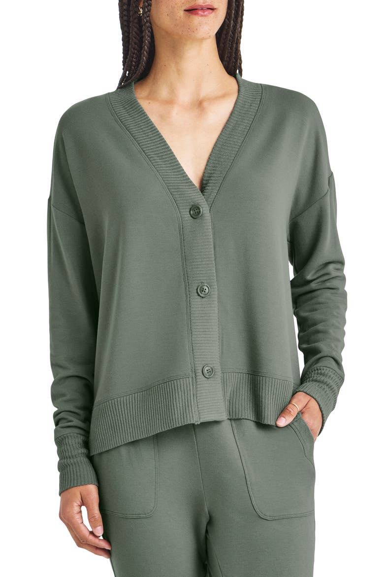 Layne Supersoft Cardigan, Main, color, V OLV BRN