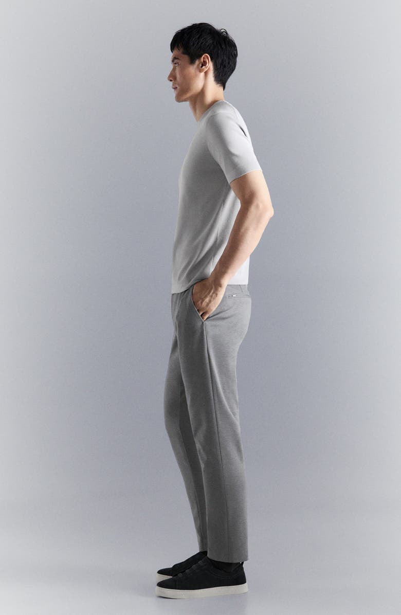 MANGO Comfort Stretch Chinos, Alternate, color, Grey