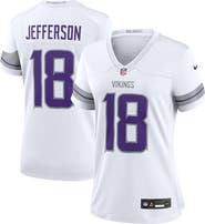 Nike Women's Nike Justin Jefferson White Minnesota Vikings Alternate Game Player Jersey