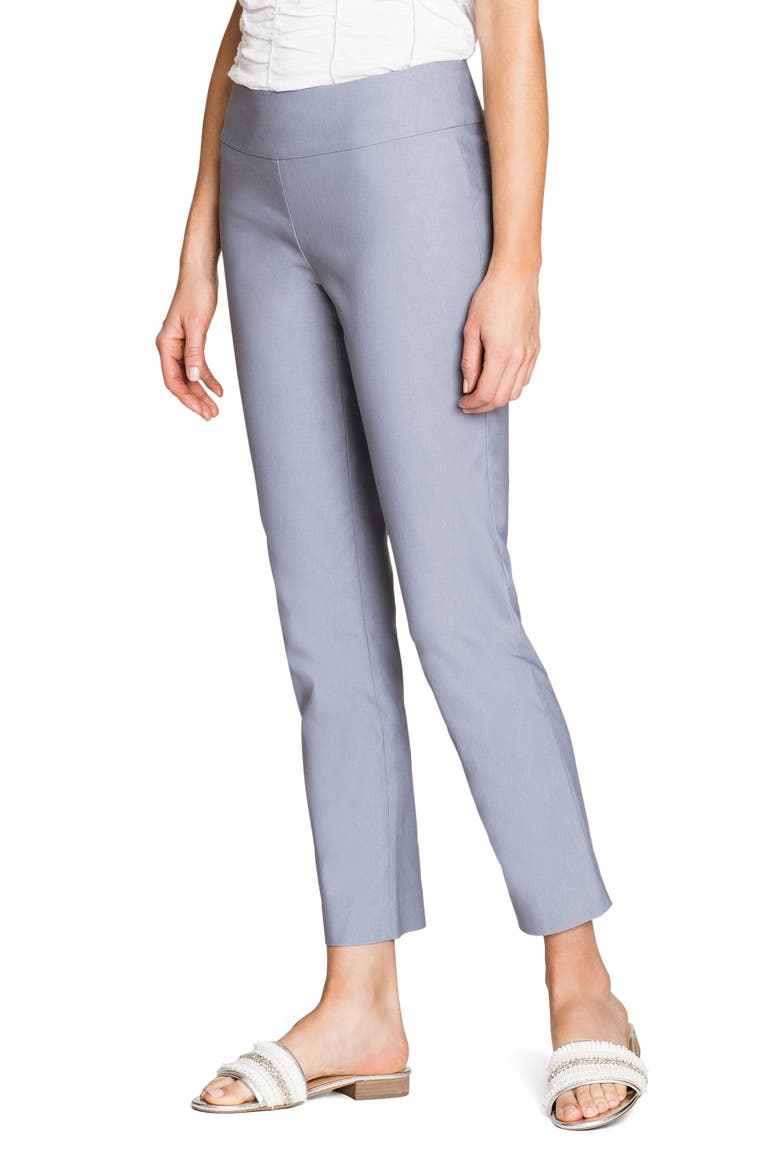 Wonderstretch Ankle Pants, Alternate, color, GREY SMOKE