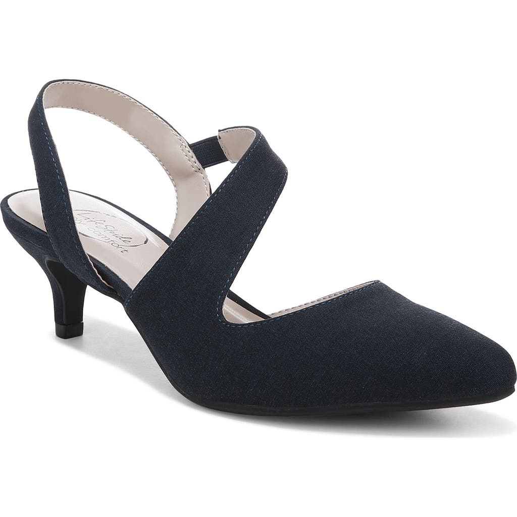 Lifestride Magnetic Pumps In Lux Navy-dm
