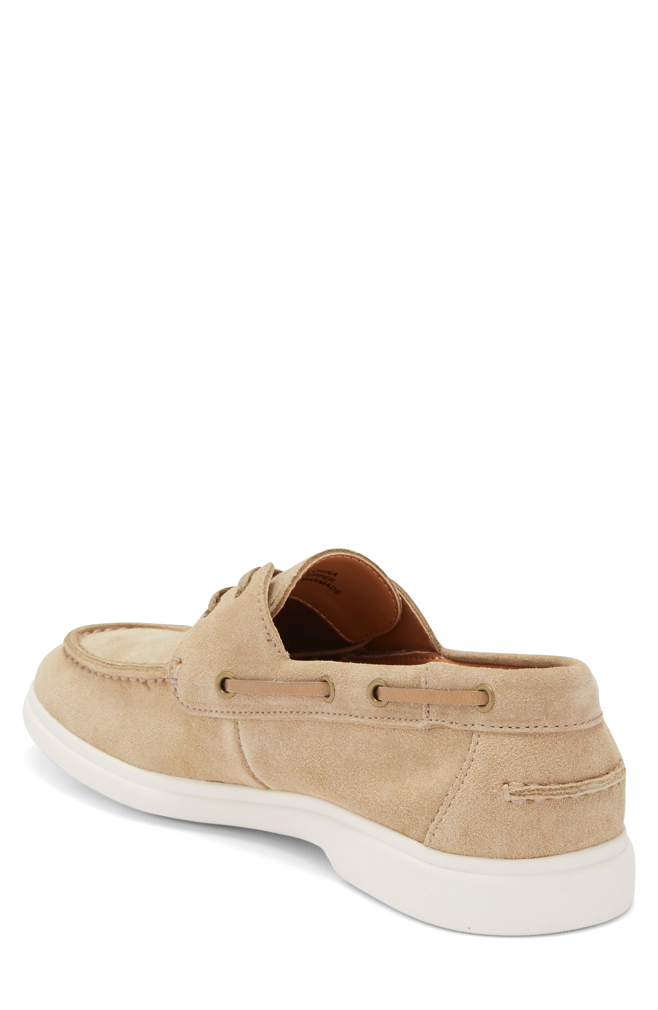 NORDSTROM RACK Kendrick Boat Shoe, Alternate, color, Tan Shore