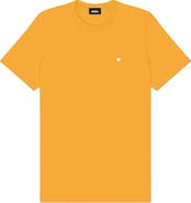 Dalix Mens Lil Heart Midweight Cotton Tee