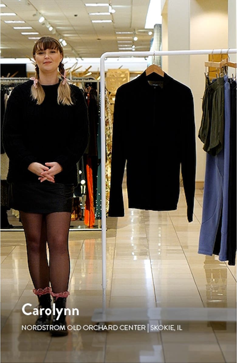 200 Oasis Wool Half Zip Base Layer, sales video thumbnail