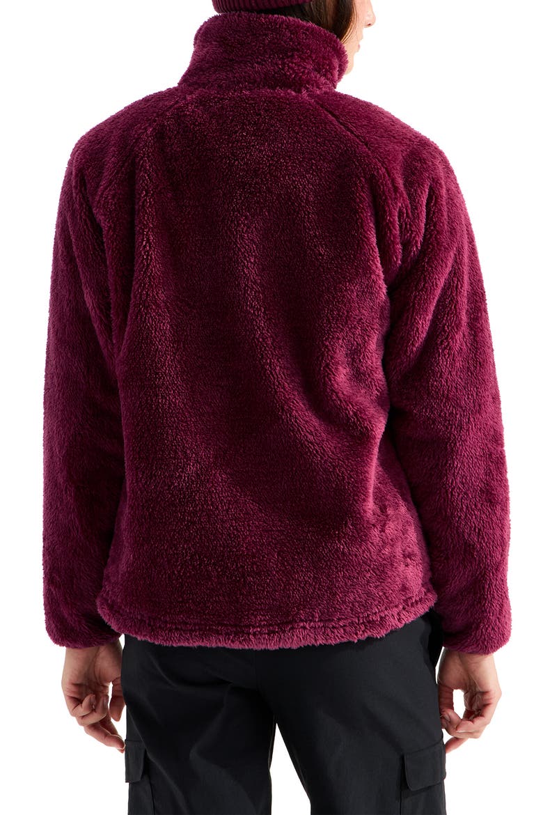 Osito Evolve Full Zip Fleece Jacket, Alternate, color, BURGUNDY CRUSH