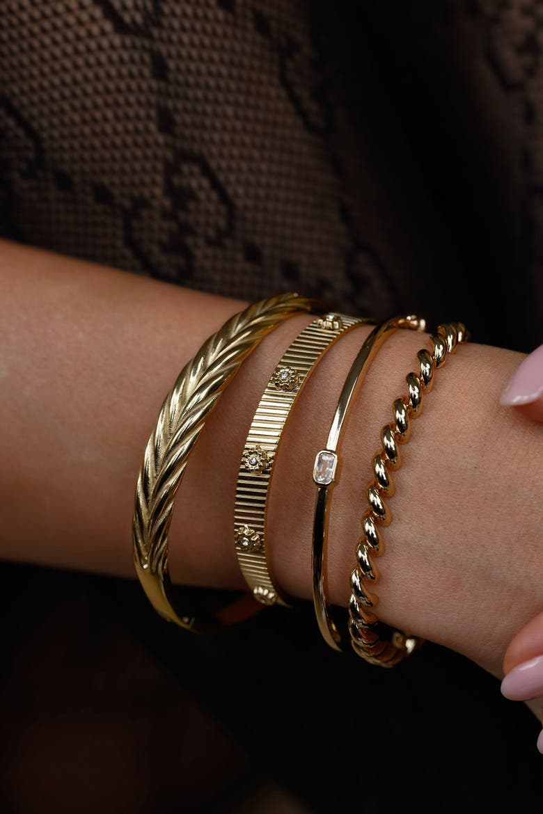 Blair Bracelet, Alternate, color, Gold