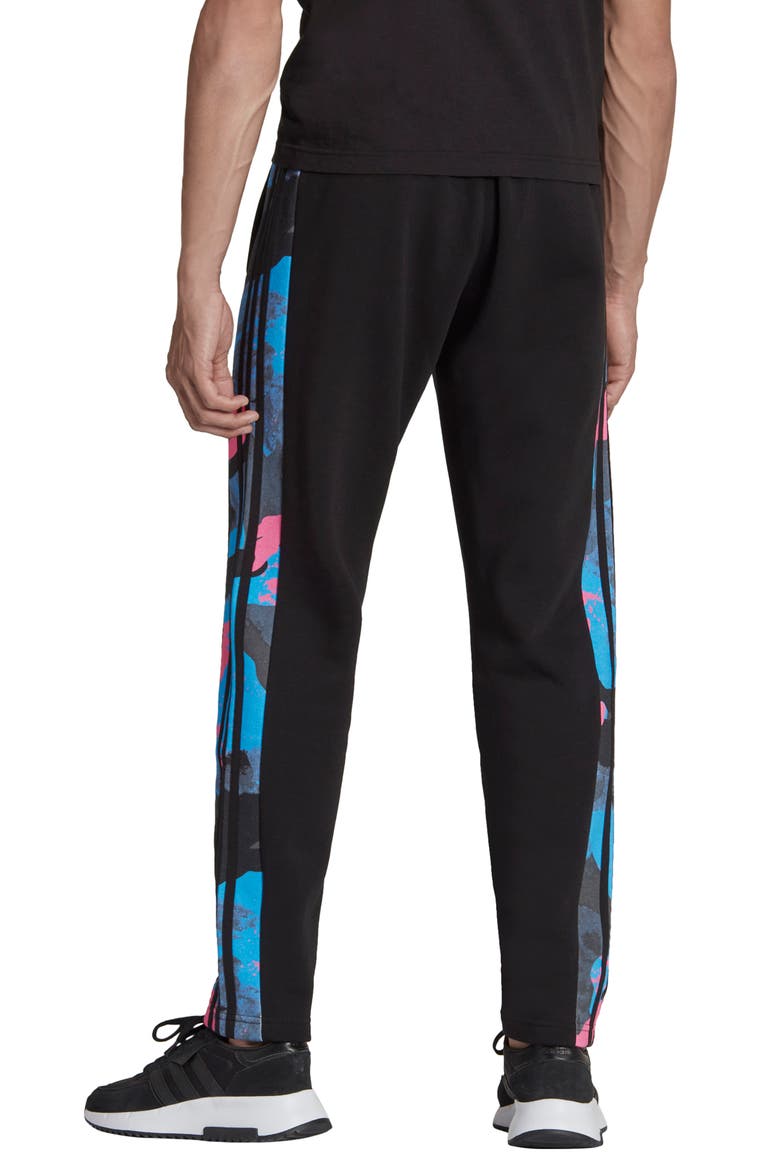 Camouflage Series Sweatpants, Alternate, color, BLACK/ PULSE BLUE