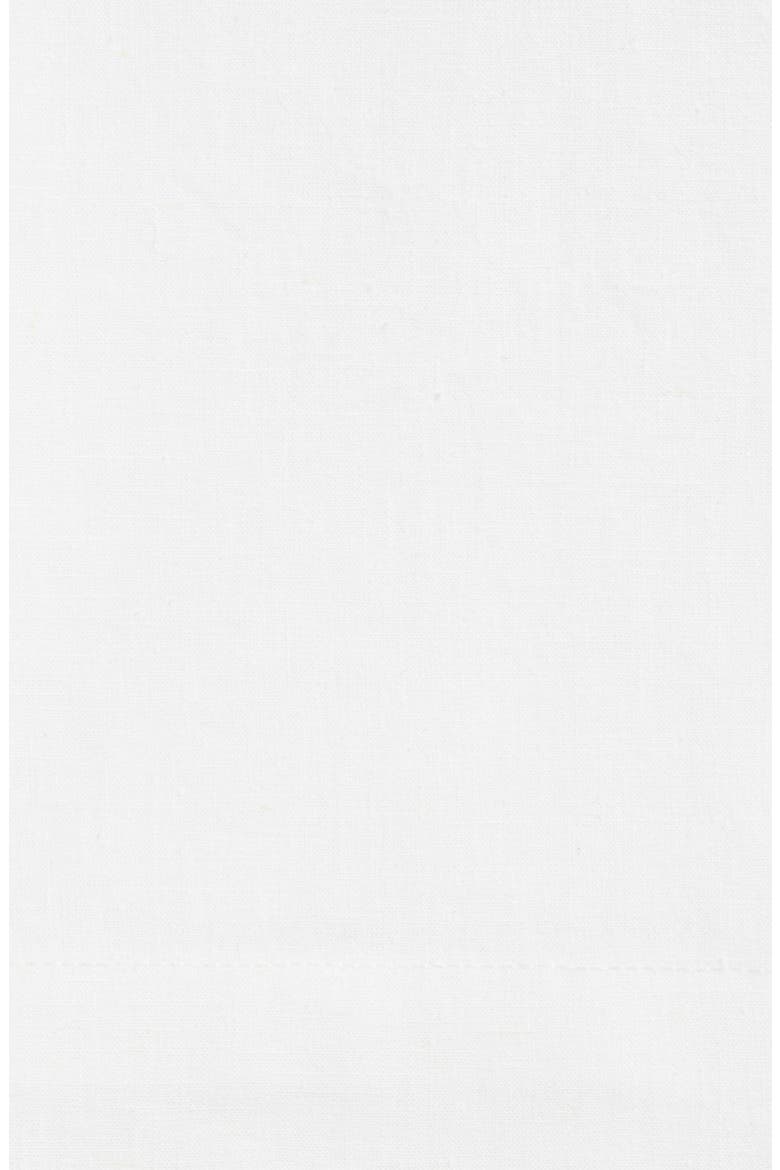 Cotton & Linen Pillowcases, Alternate, color, WHITE