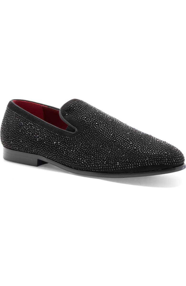 J75 BY JUMP Lavish Studded Smoking Slipper, Main, color,