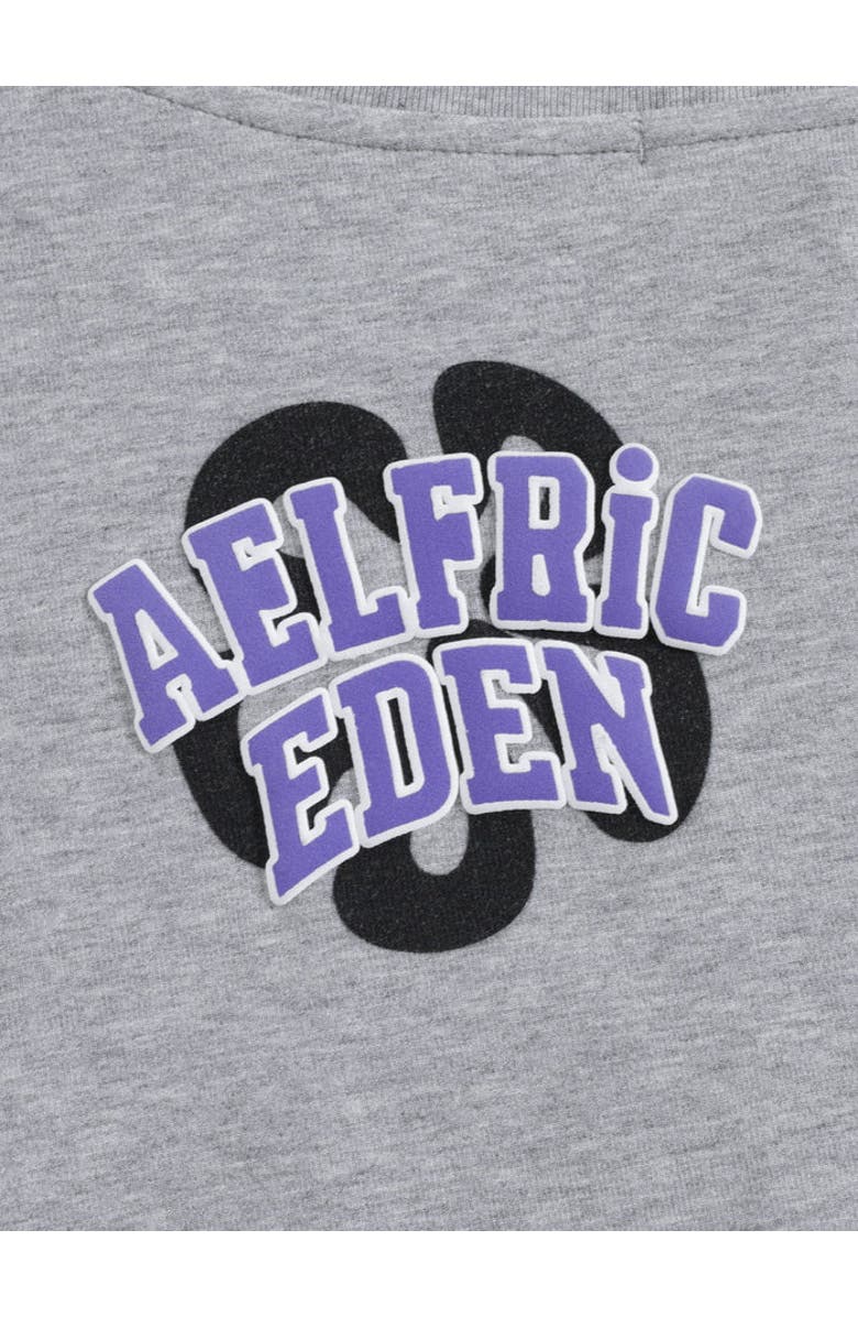 AELFRIC EDEN Flower Off-The-Shoulder Tee, Alternate, color, Grey
