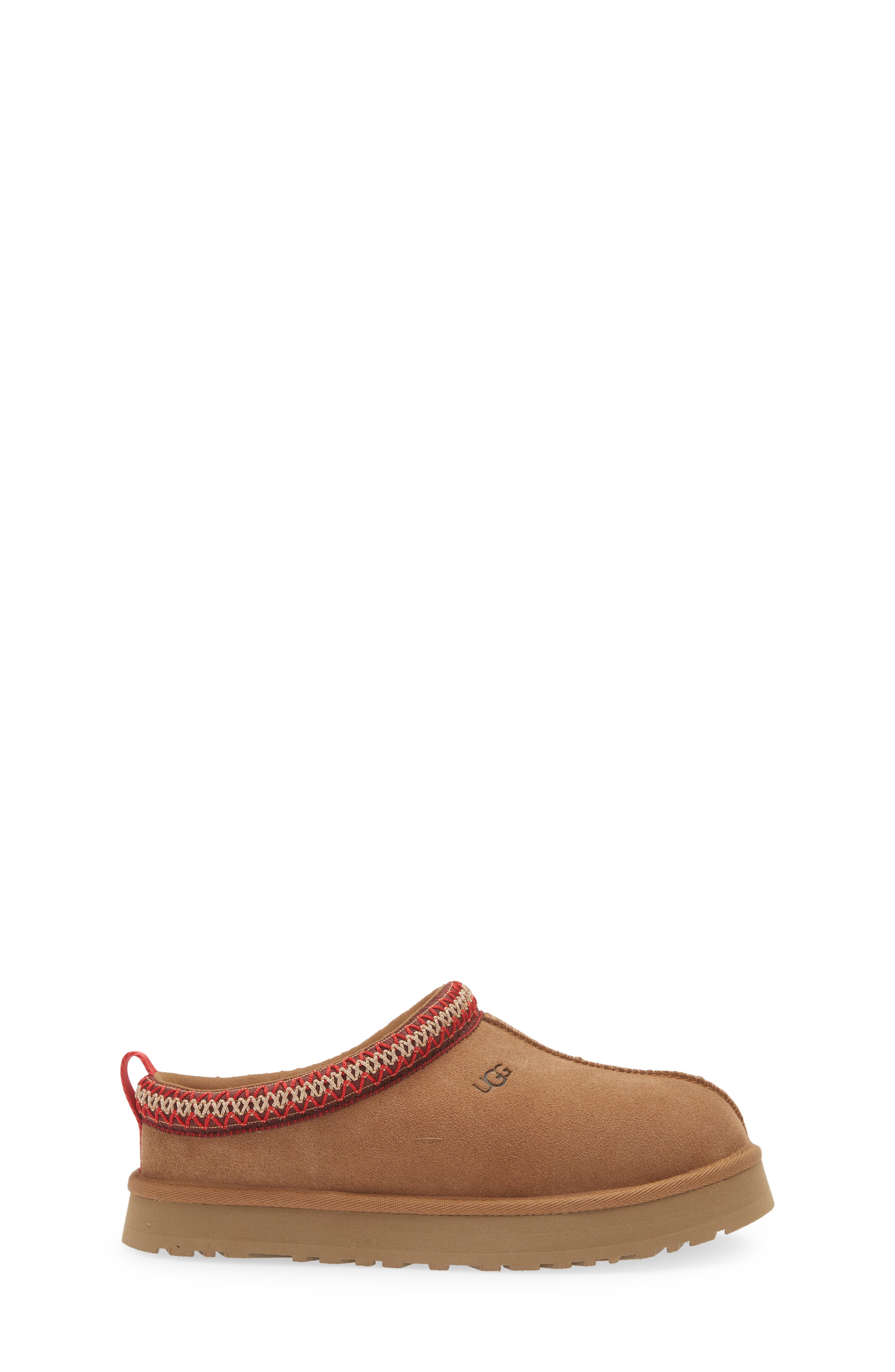 UGG<sup>®</sup> Kids' Tazz Slipper, Alternate, color, Chestnut