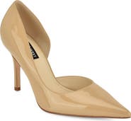 Nine West Grezza Pointed Toe Half d'Orsay Pump