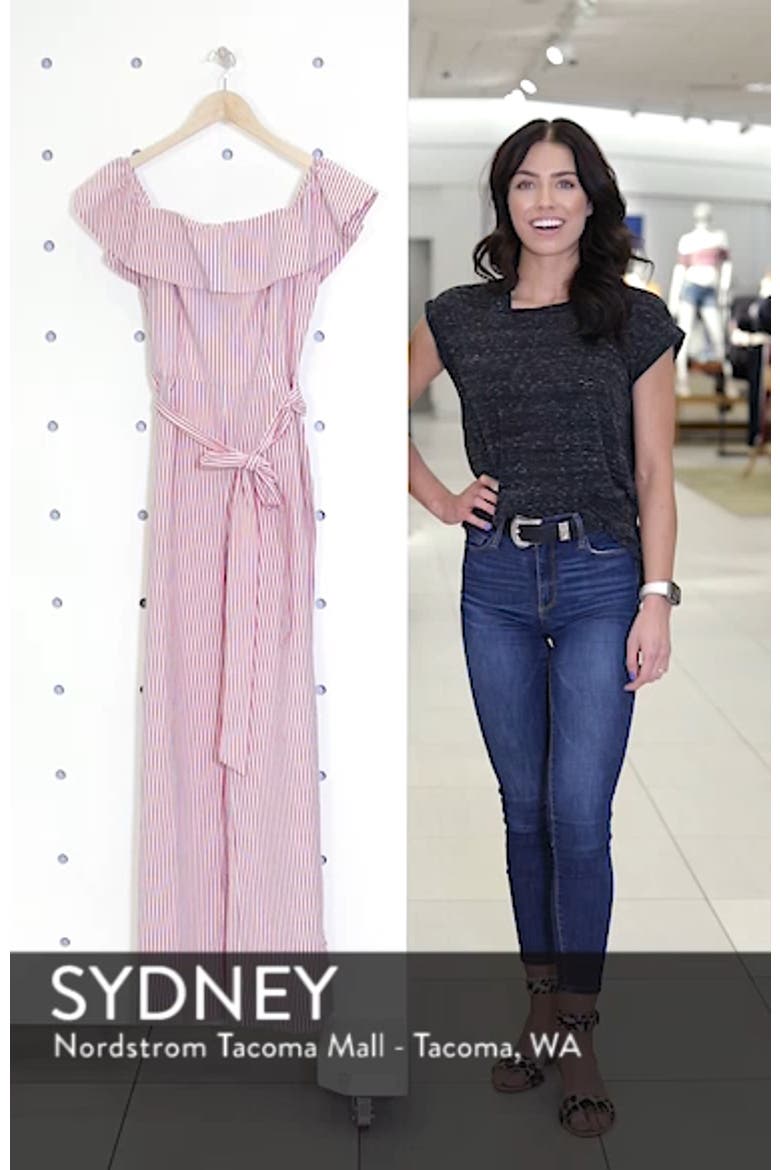 Grenoble Off The Shoulder Jumpsuit video
