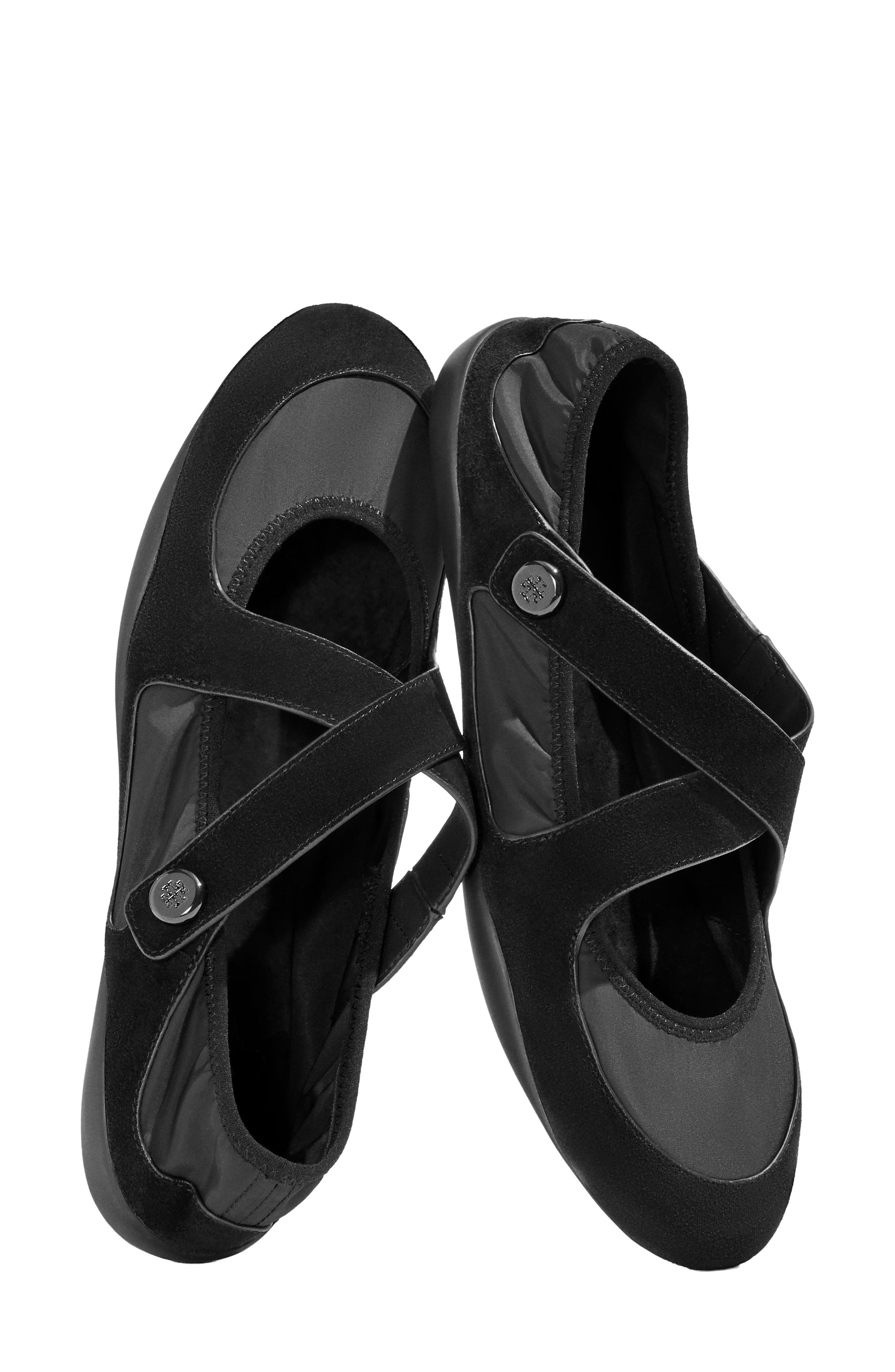 Romy Sport Mary Jane Flat, Alternate, color, PERFECT BLACK