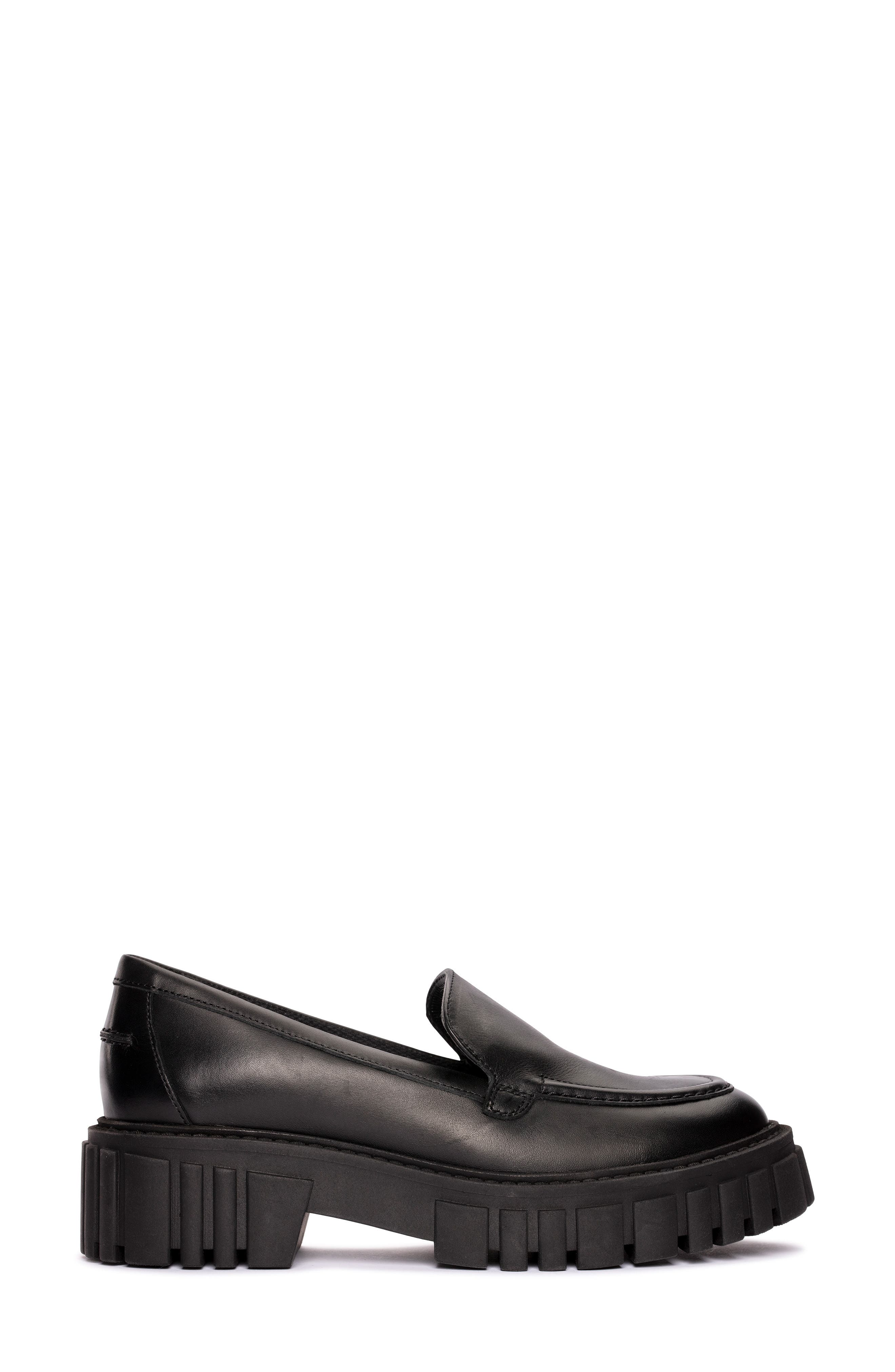 Page Patent Leather Loafer, Alternate, color, BLACK LEATHER