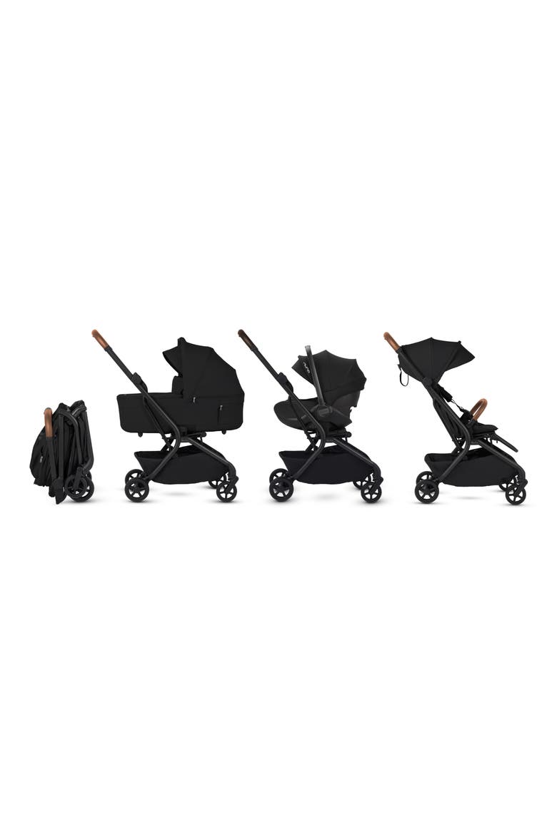 Nia Compact Travel Stroller, Alternate, color, ONYX