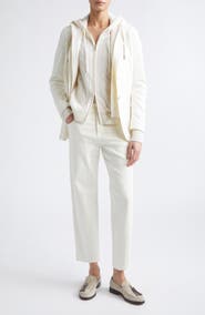 Eleventy Virgin Wool Blend Jacket with Hooded Bib