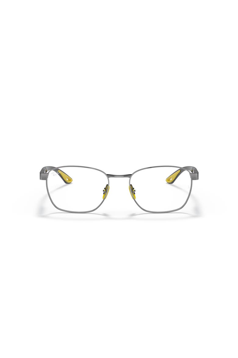 54mm Rectangle optical glasses, Alternate, color, Grey