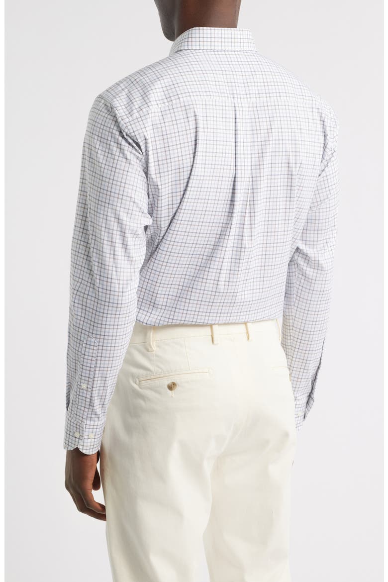 Harrison Stretch Button-Down Shirt, Alternate, color, COTTAGE BLUE