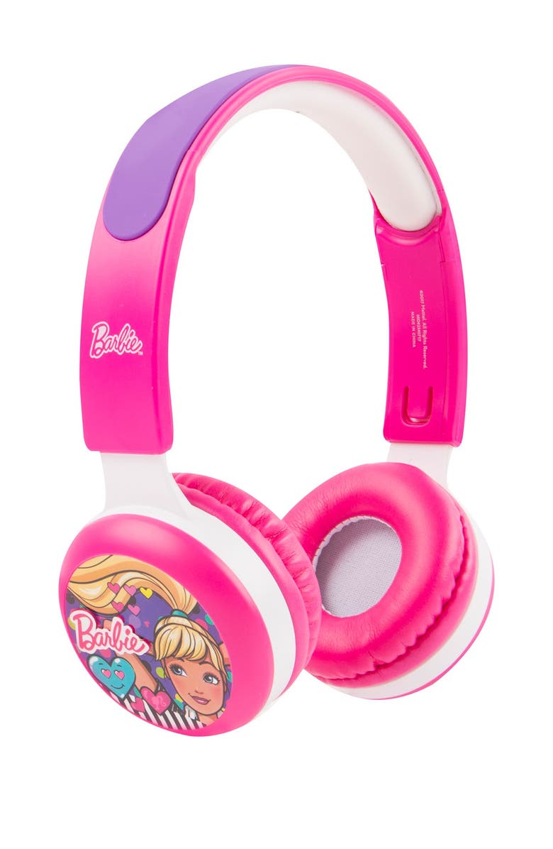 VIVITAR Barbie Kid Safe Headphones, Main, color, 