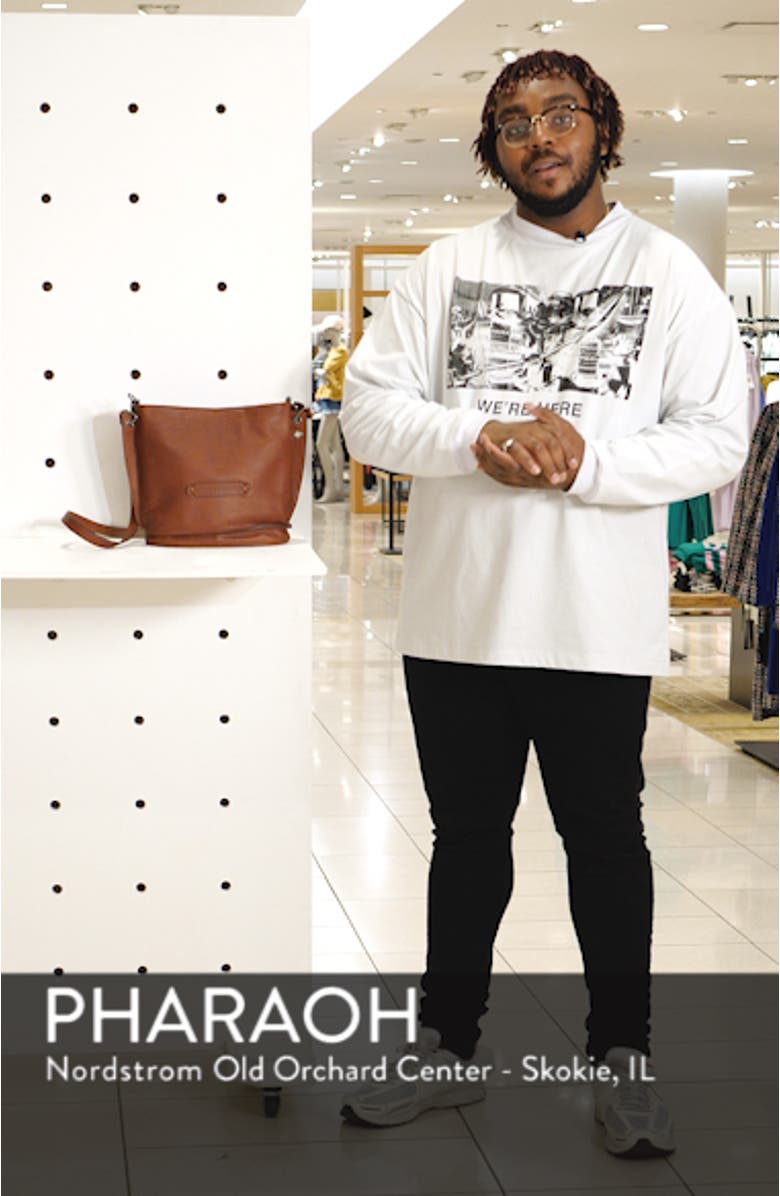 3D Leather Bucket Bag, sales video thumbnail