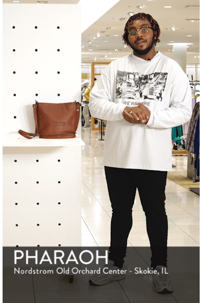 3D Leather Bucket Bag video