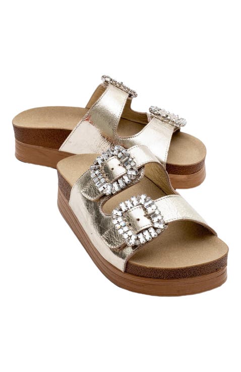 Polacca Leather Slide Sandal (Women)