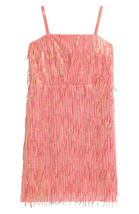 Kids' Falling Sequins Dress (Big Kid)