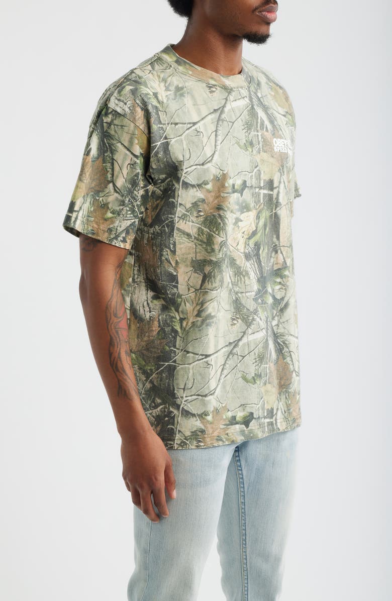 Obey Speed Squad Graphic T-Shirt, Alternate, color, Leaf Camo