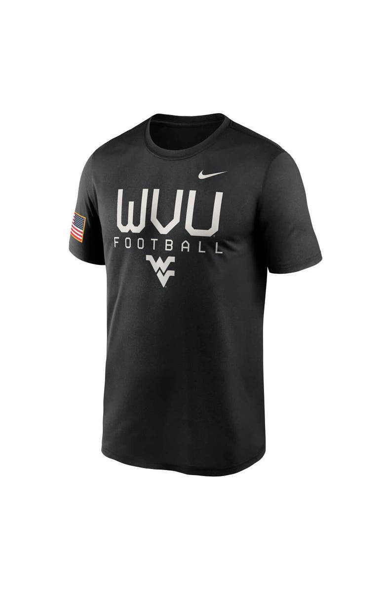 Nike Men's Nike Black West Virginia Mountaineers 2024 Military Appreciation Legend Performance T-Shirt, Alternate, color, Black