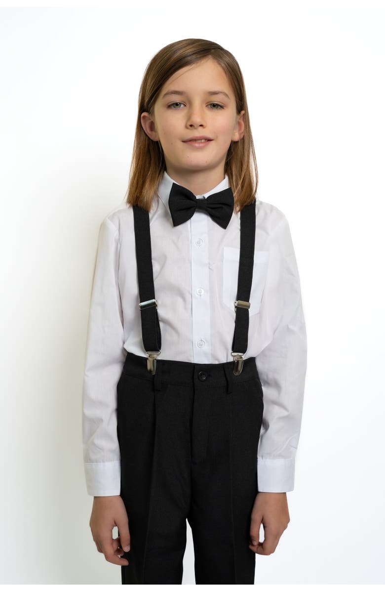 Peanut Butter Collection Kids' Barn Wedding 4-Piece Set, Alternate, color, Black