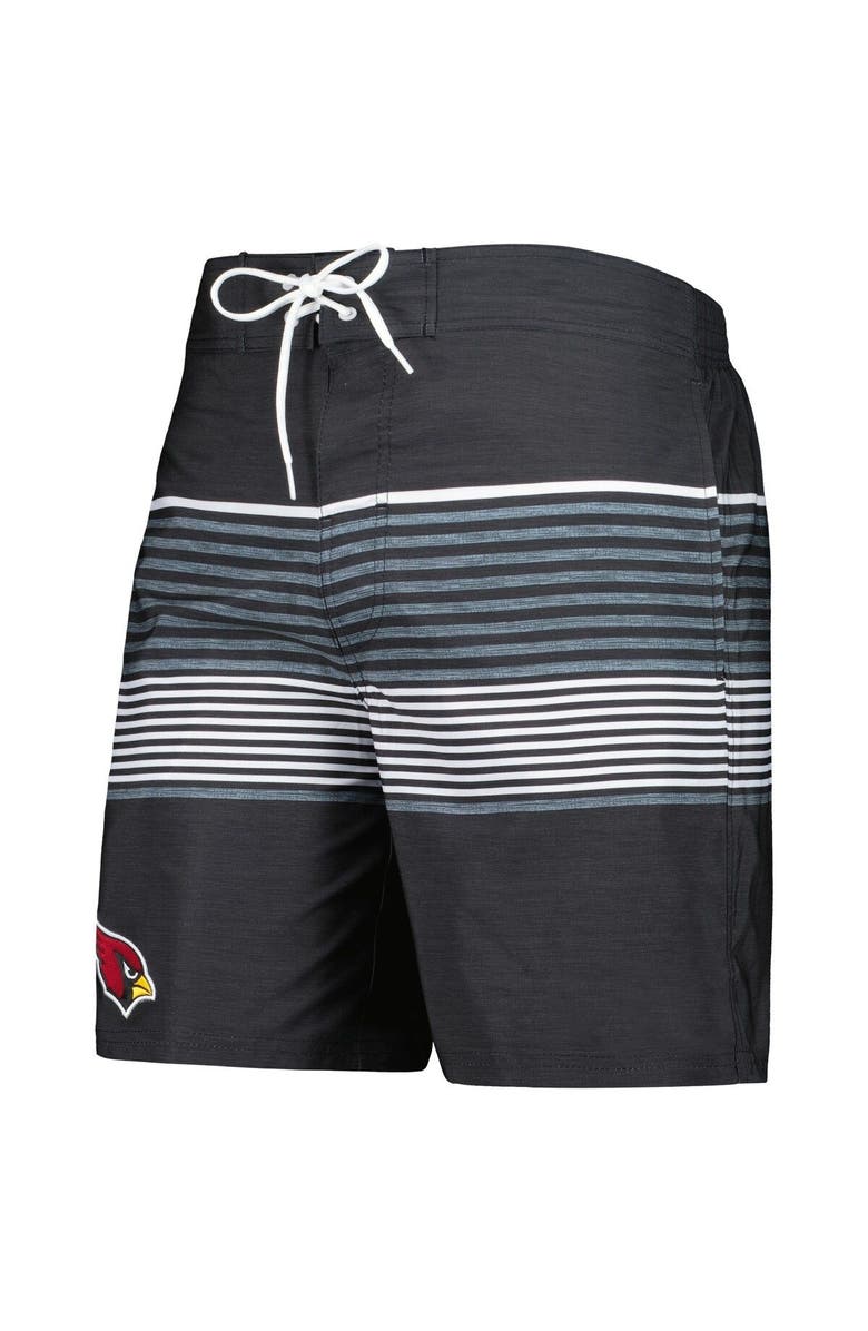 G-III SPORTS BY CARL BANKS Men's G-III Sports by Carl Banks Black Arizona Cardinals Coastline Volley Swim Shorts, Alternate, color, Black