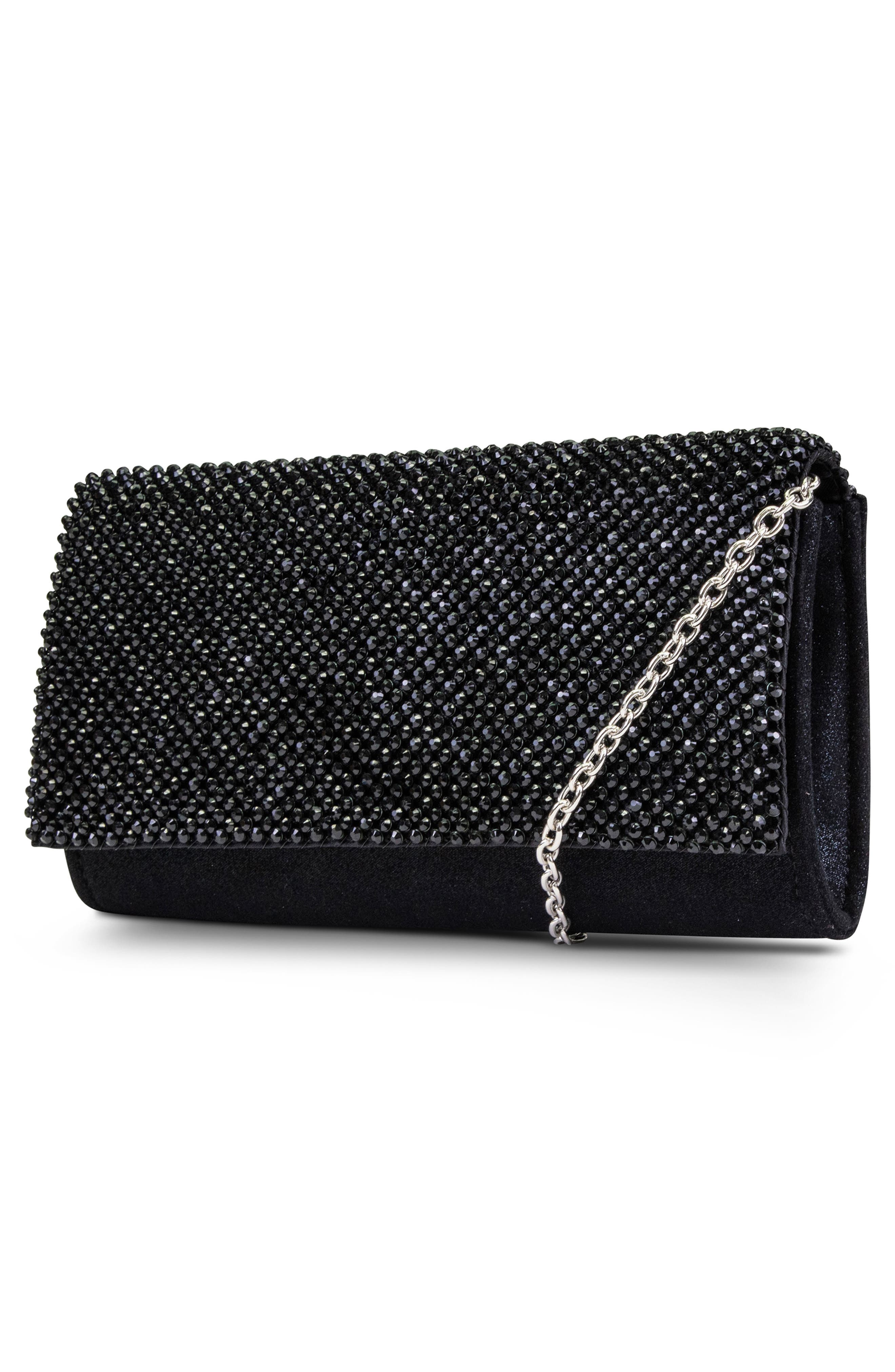 Jessica McClintock Luisa Embellished Clutch, Alternate, color, 