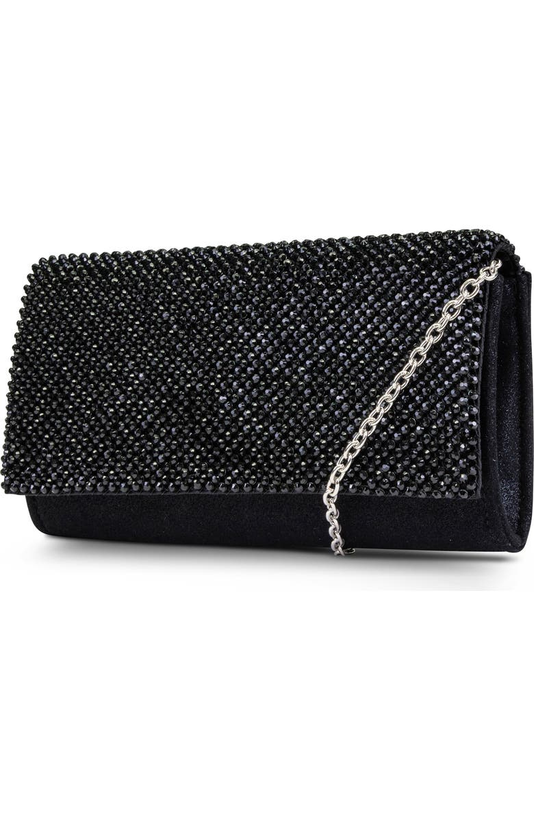 Jessica McClintock Luisa Embellished Clutch, Alternate, color,