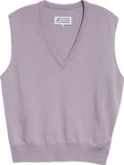 Maison Margiela Virgin Wool V-Neck Sweater Vest