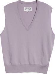 Maison Margiela Virgin Wool V-Neck Sweater Vest