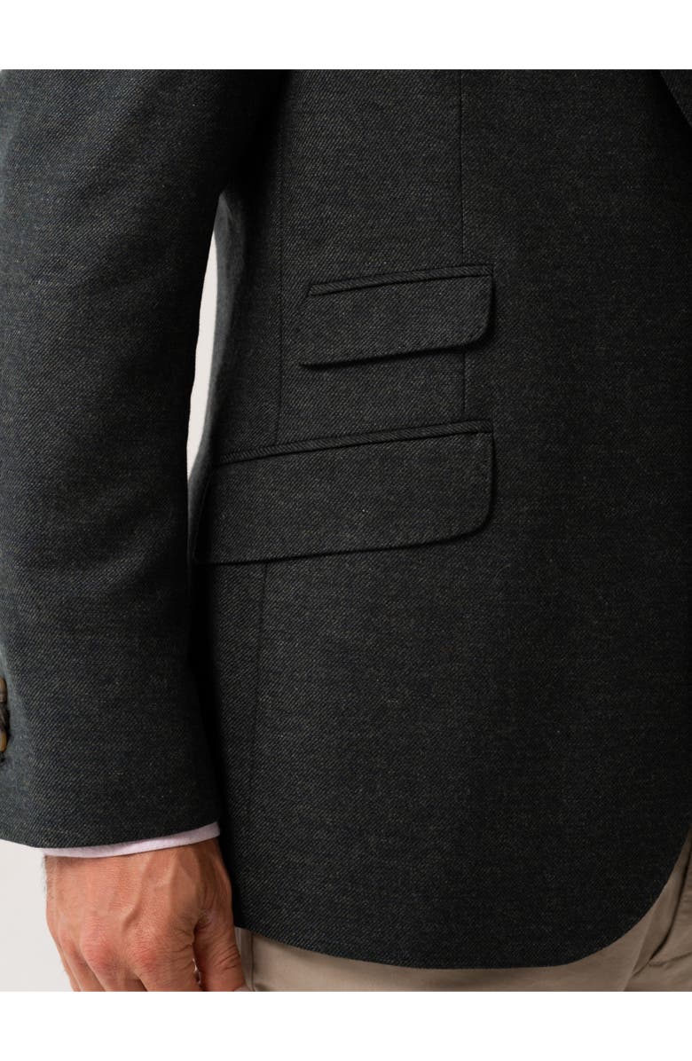 Koy Clothing Classic Tailored Wool Blazer, Alternate, color, Olive