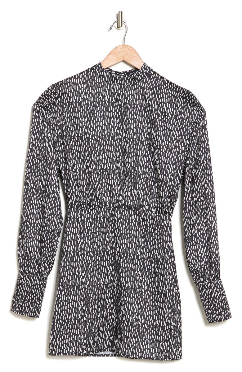 AREA STARS Reza Long Sleeve Dress, Alternate, color, 