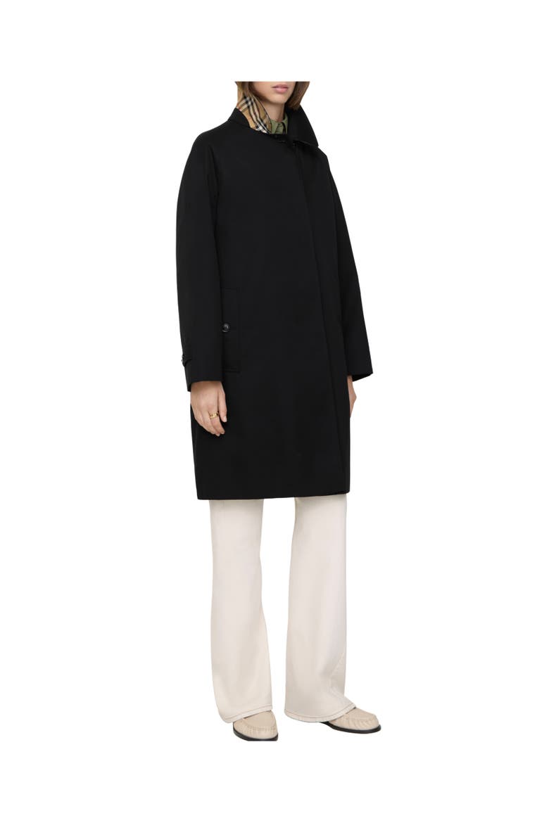 Mid-length Camden Heritage Car Coat, Alternate, color, Black