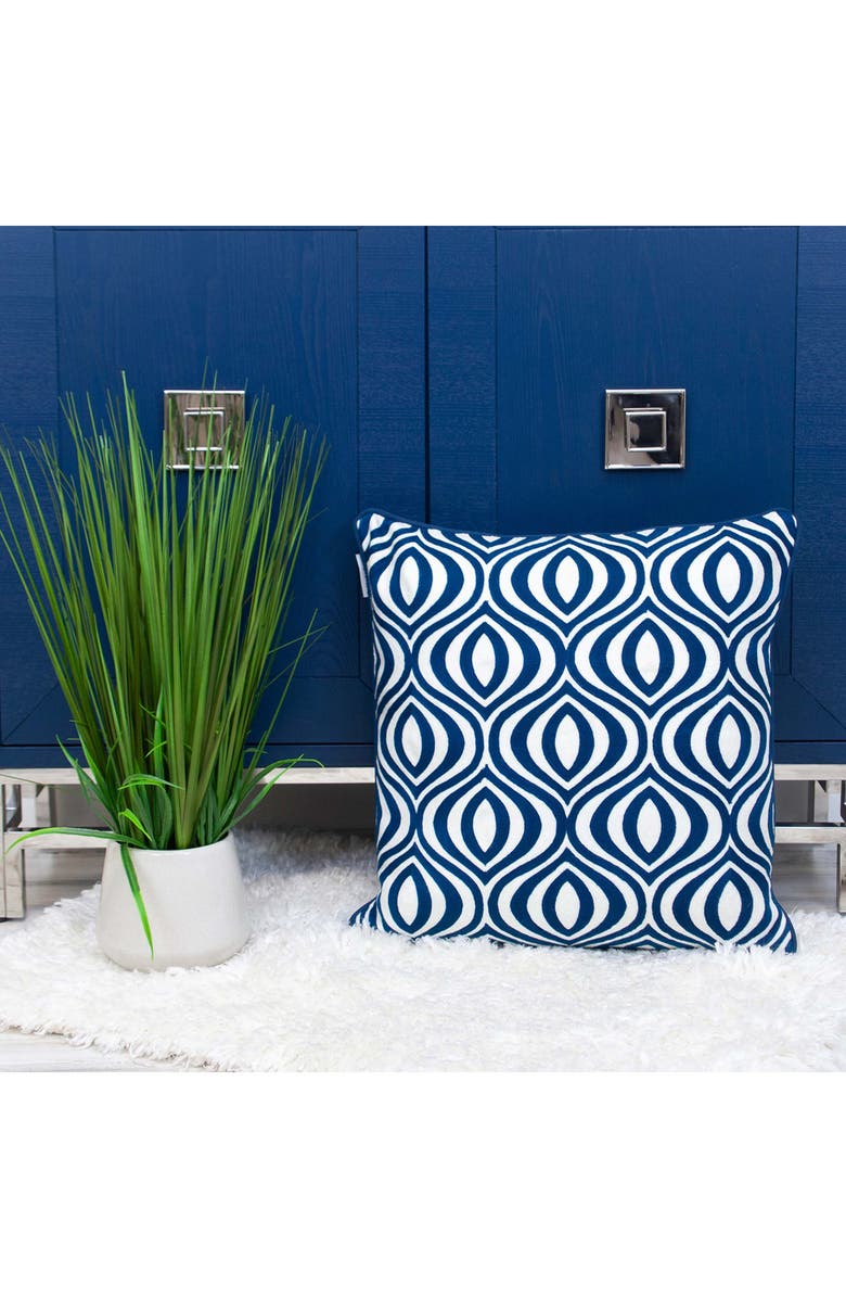 PARKLAND COLLECTION Altia Throw Pillow, Alternate, color, Blue