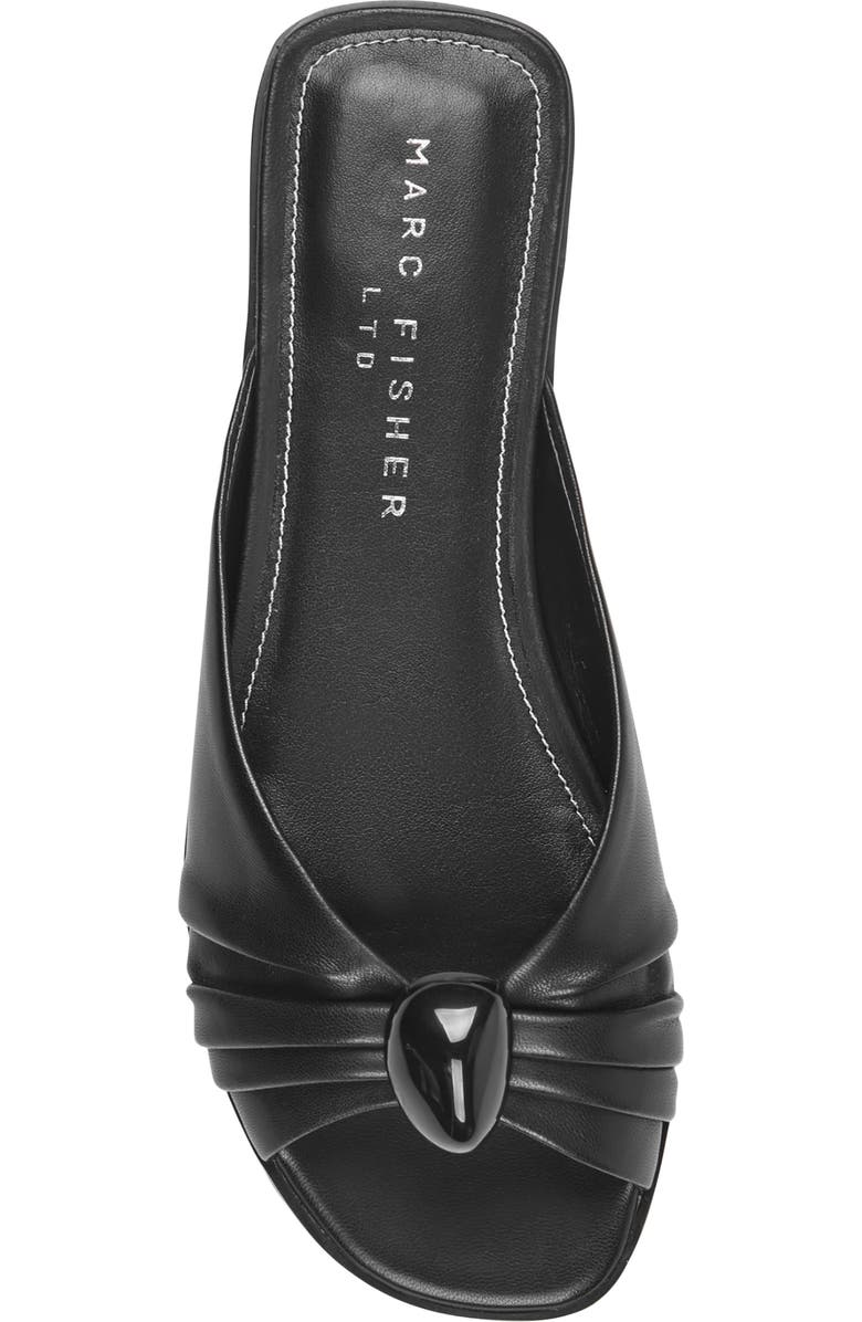 Marc Fisher LTD Dalani Slide Sandal, Alternate, color, Black