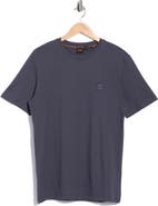 BOSS Tales Logo Patch Cotton T-Shirt